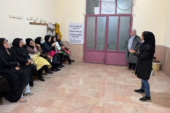 برگزاری جلسه آموزشی به مناسبت روز جهانی دیابت در مسجد جامع شهر چهاردانگه 
